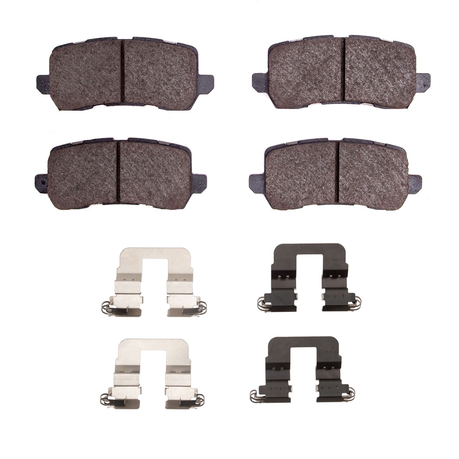 DFC HybriDynamic Brake Pads Hrdwr Kit Dynamic Friction Company 692-4000-1698-02