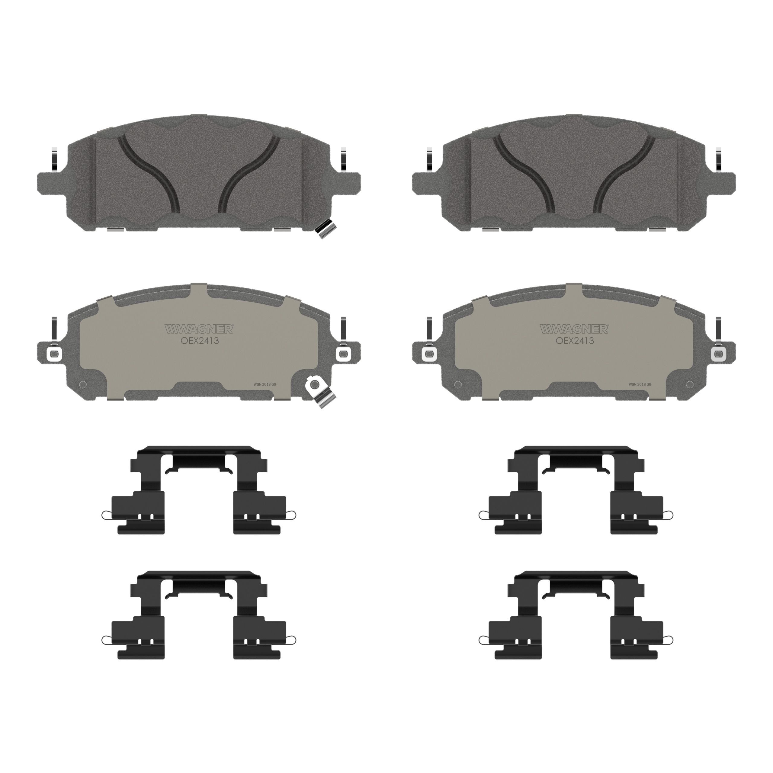 Brake Pad Wagner Brake 621-OEX2413