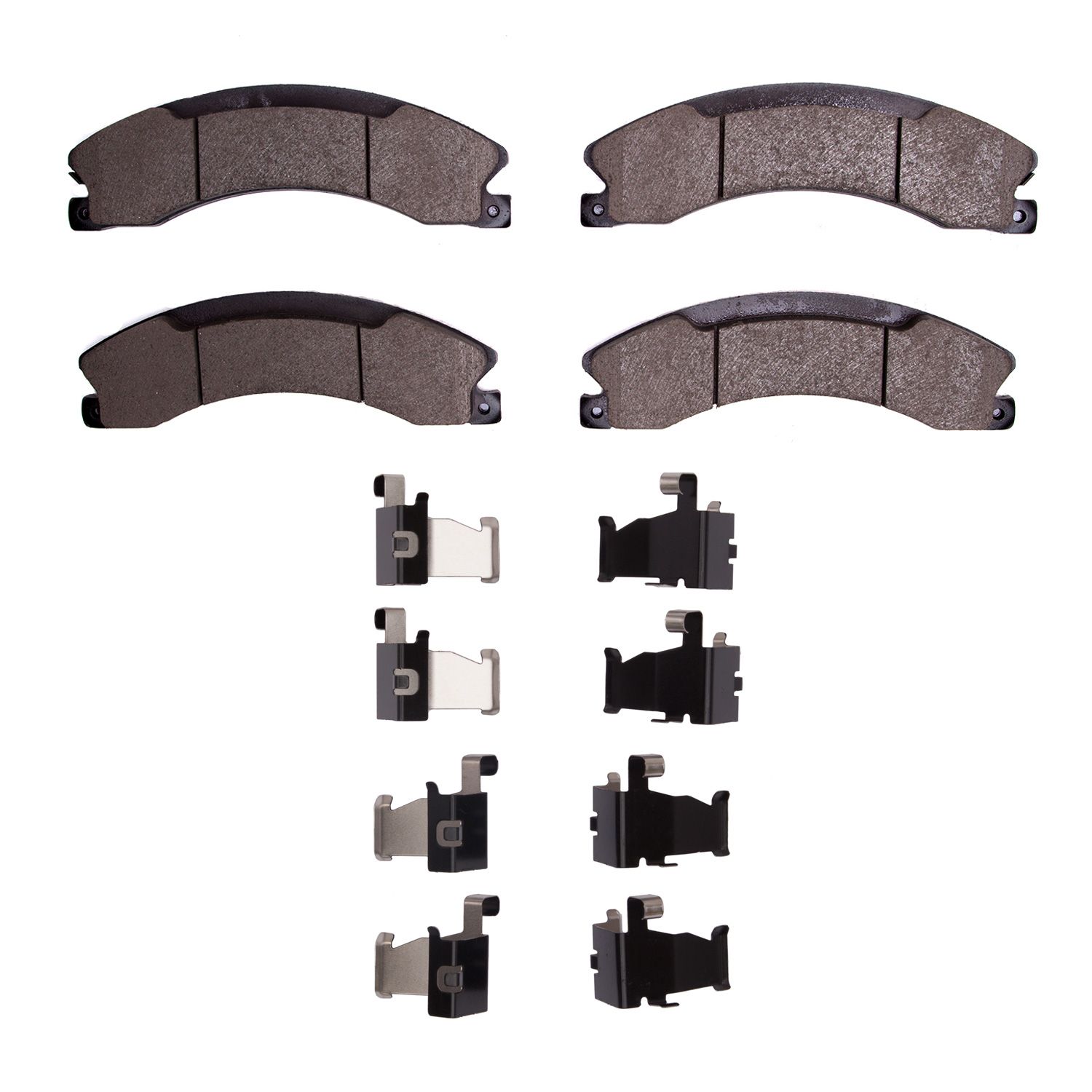 DFC HybriDynamic Brake Pads Hrdwr Kit Dynamic Friction Company 692-4000-1565-11