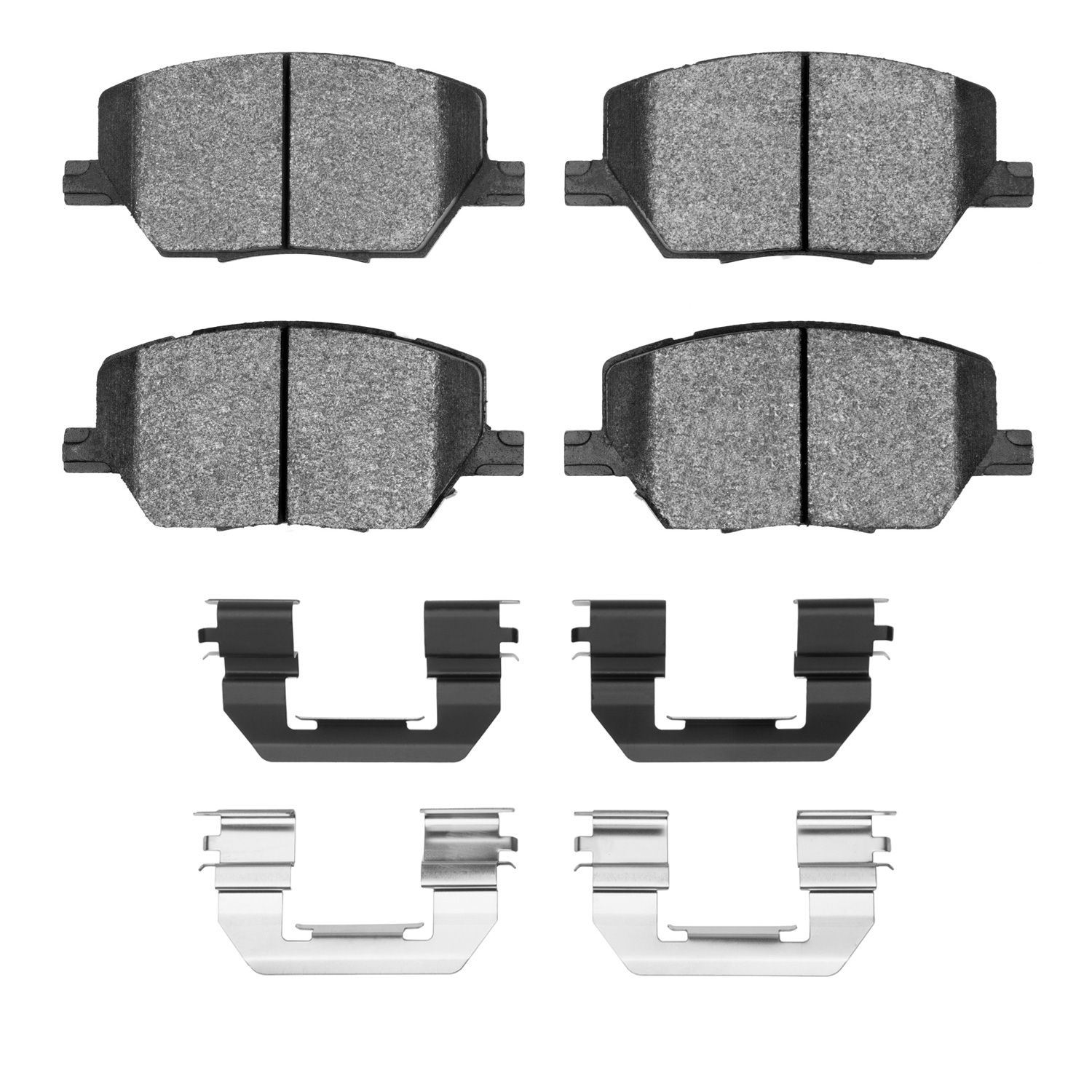 DFC HybriDynamic Brake Pads Hrdwr Kit Dynamic Friction Company 692-4000-1811-01