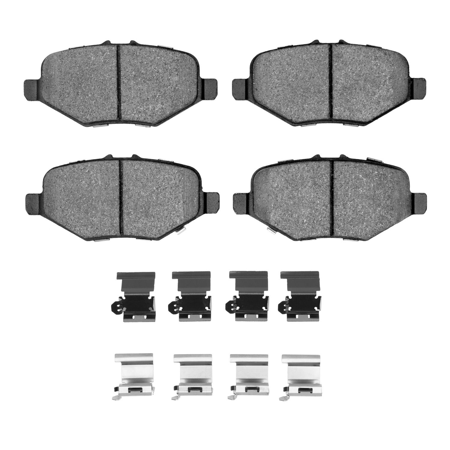 DFC HybriDynamic Brake Pads Hrdwr Kit Dynamic Friction Company 692-4000-1612-01