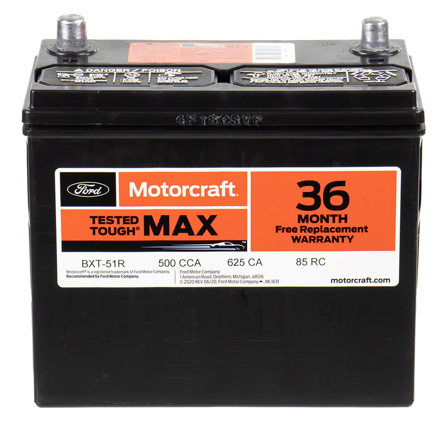 Vehicle Battery Motorcraft 317-BXT-51R