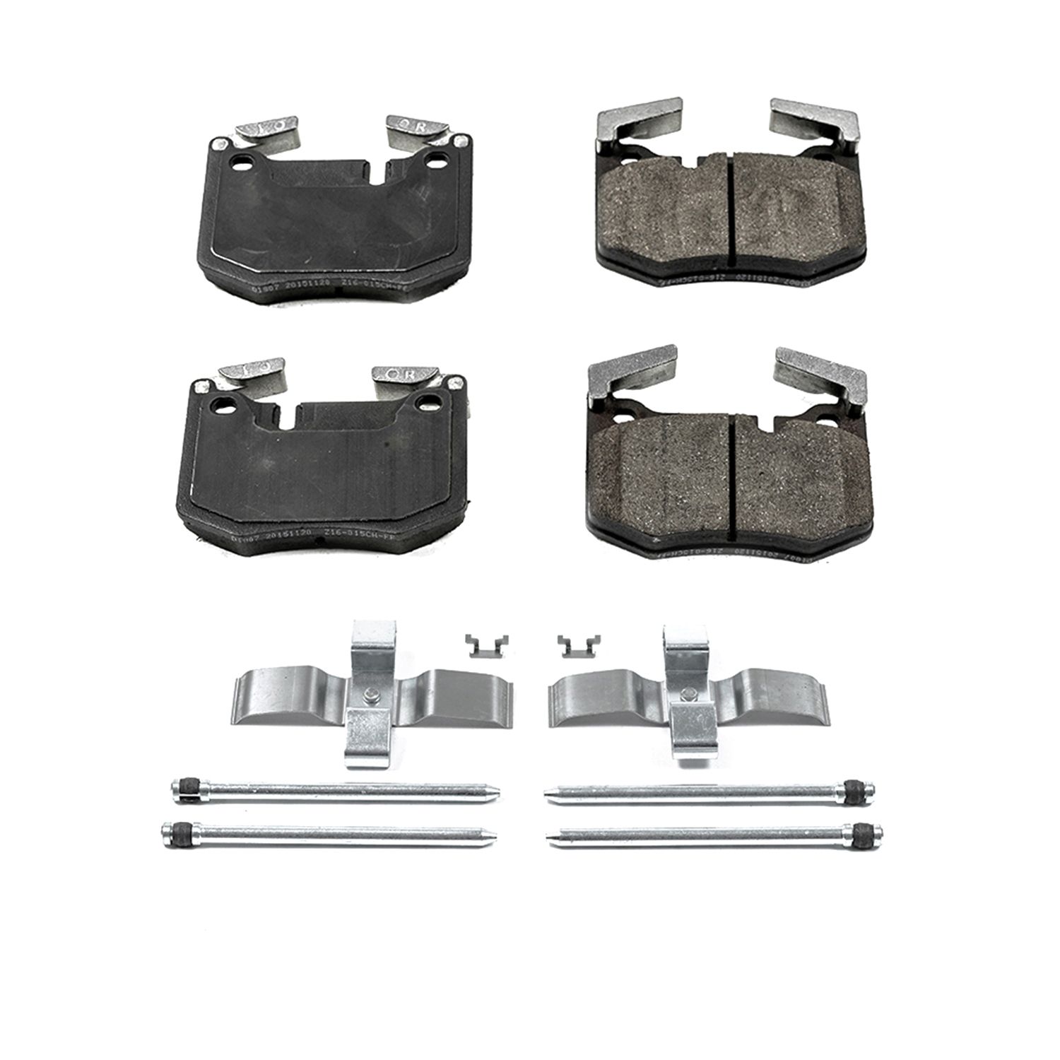 Power Stop Z17 EVOLUTION CERAMIC BRAKE PADS W/ HARDWARE Power Stop 218-17-1807