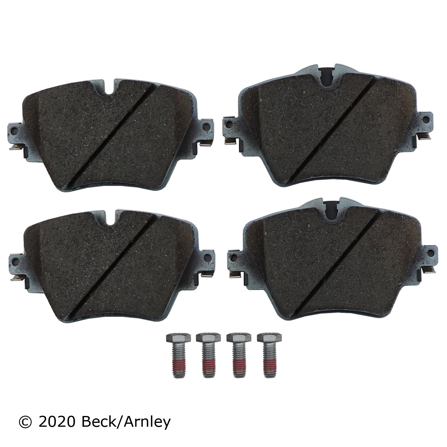 PREMIUM APPLICATION SPECIFIC MATERIAL PADS WITH HARDWARE Beck/Arnley 517-085-7106