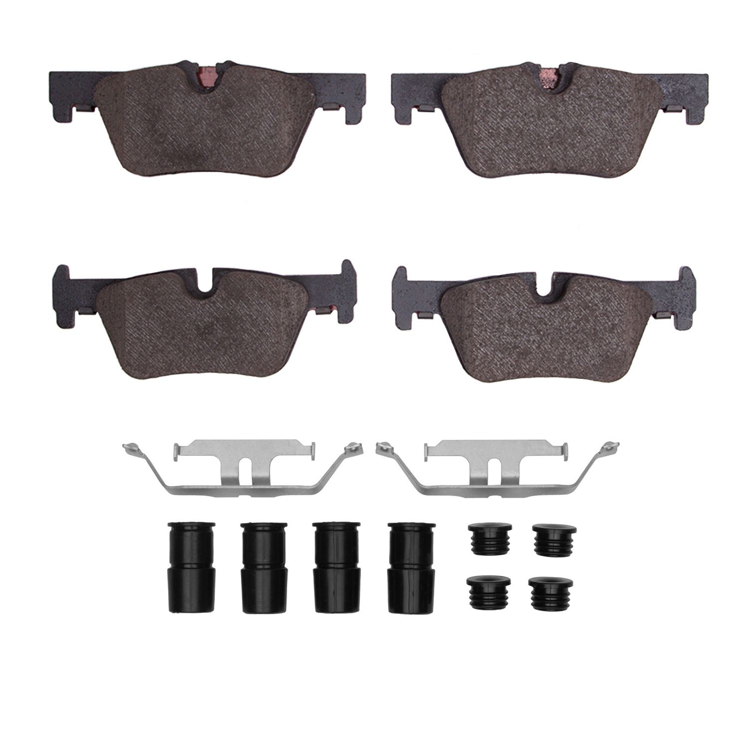 DFC HybriDynamic Brake Pads Hrdwr Kit Dynamic Friction Company 692-4000-1613-01