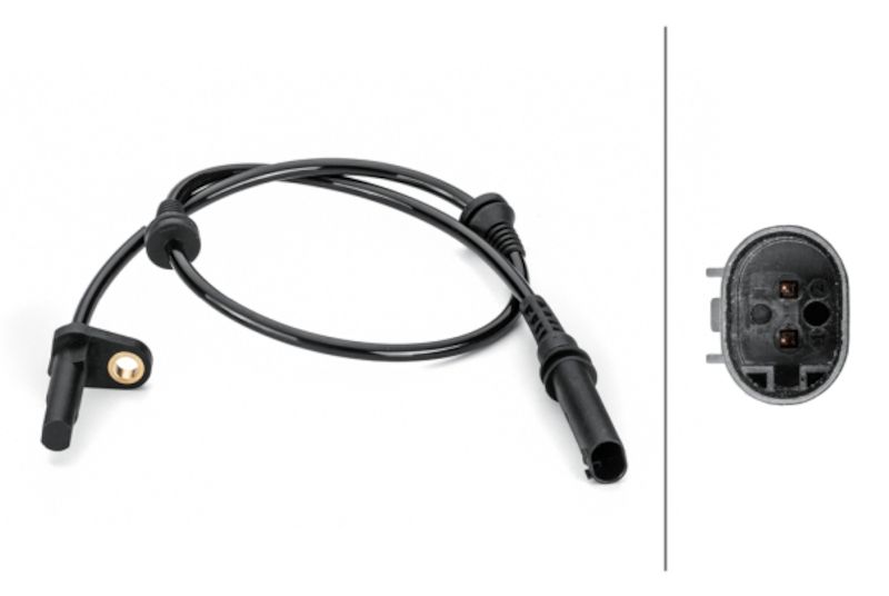 ABS Wheel Speed Sensor Hella 86-012806471