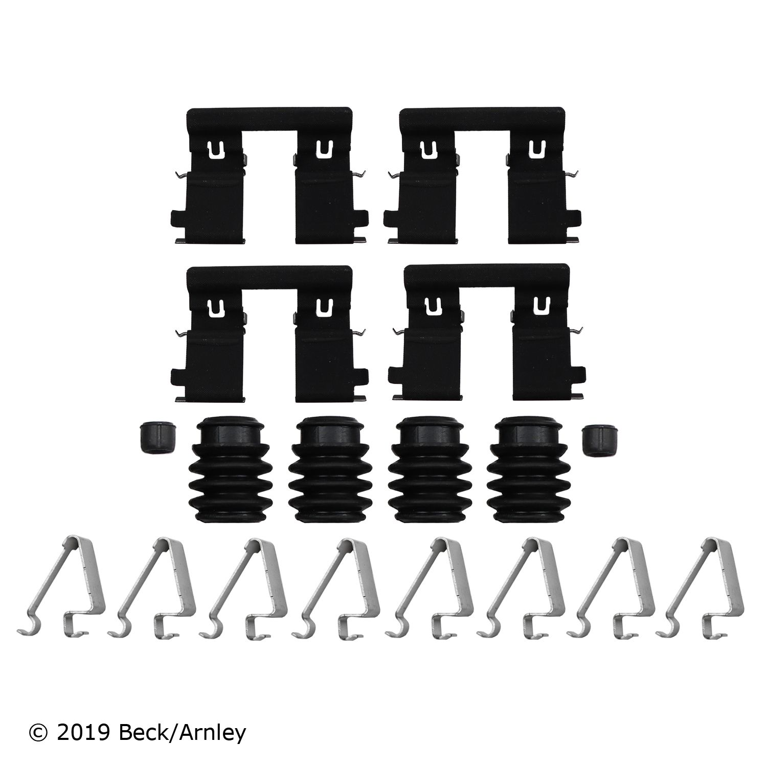 DISC BRAKE HRDWR KIT Beck/Arnley 517-084-2184