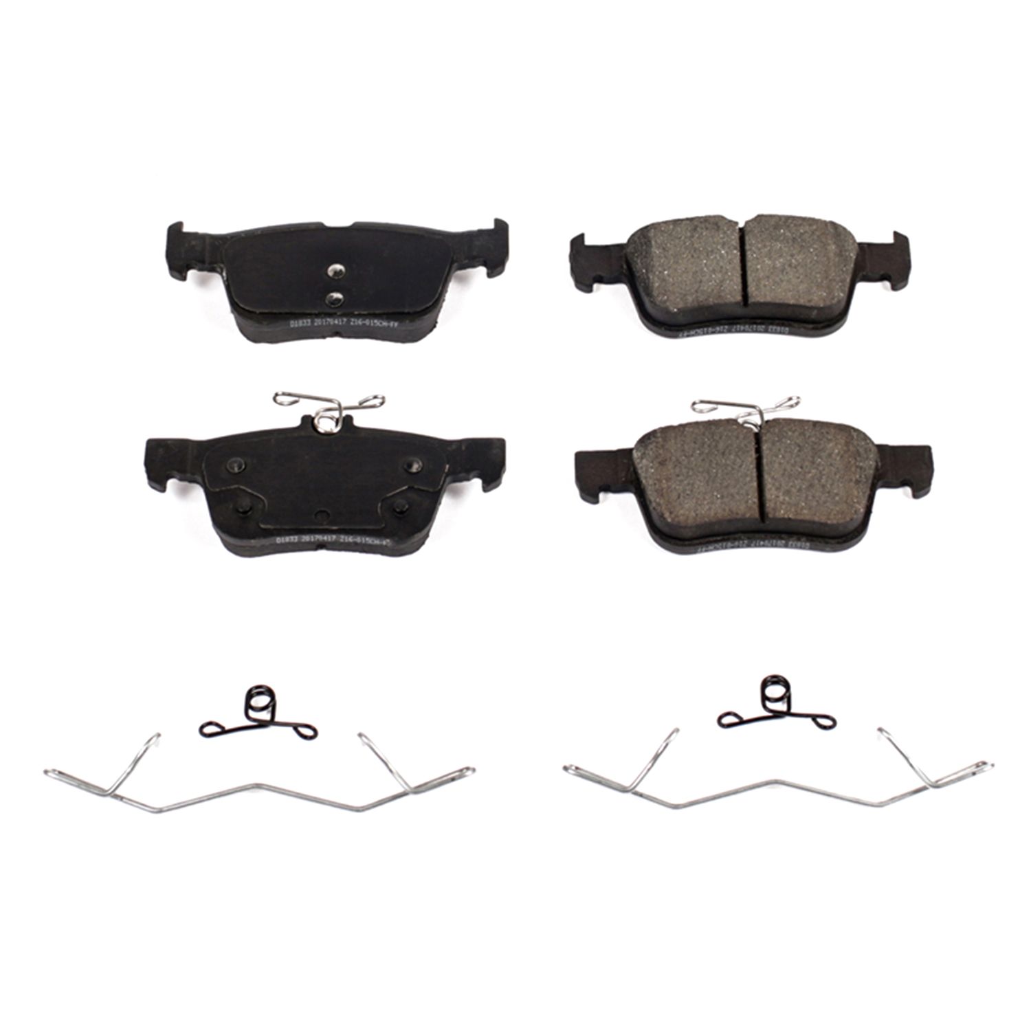 Z17 EVOLUTION CERAMIC BRAKE PADS W/ HARDWARE Power Stop 218-17-1833