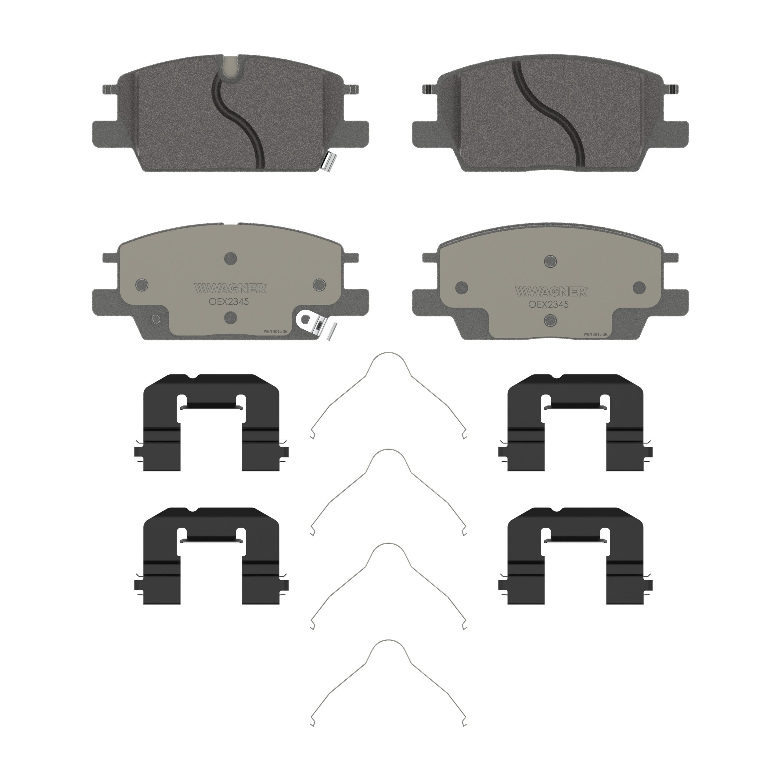 Brake Pad Wagner Brake 621-OEX2345