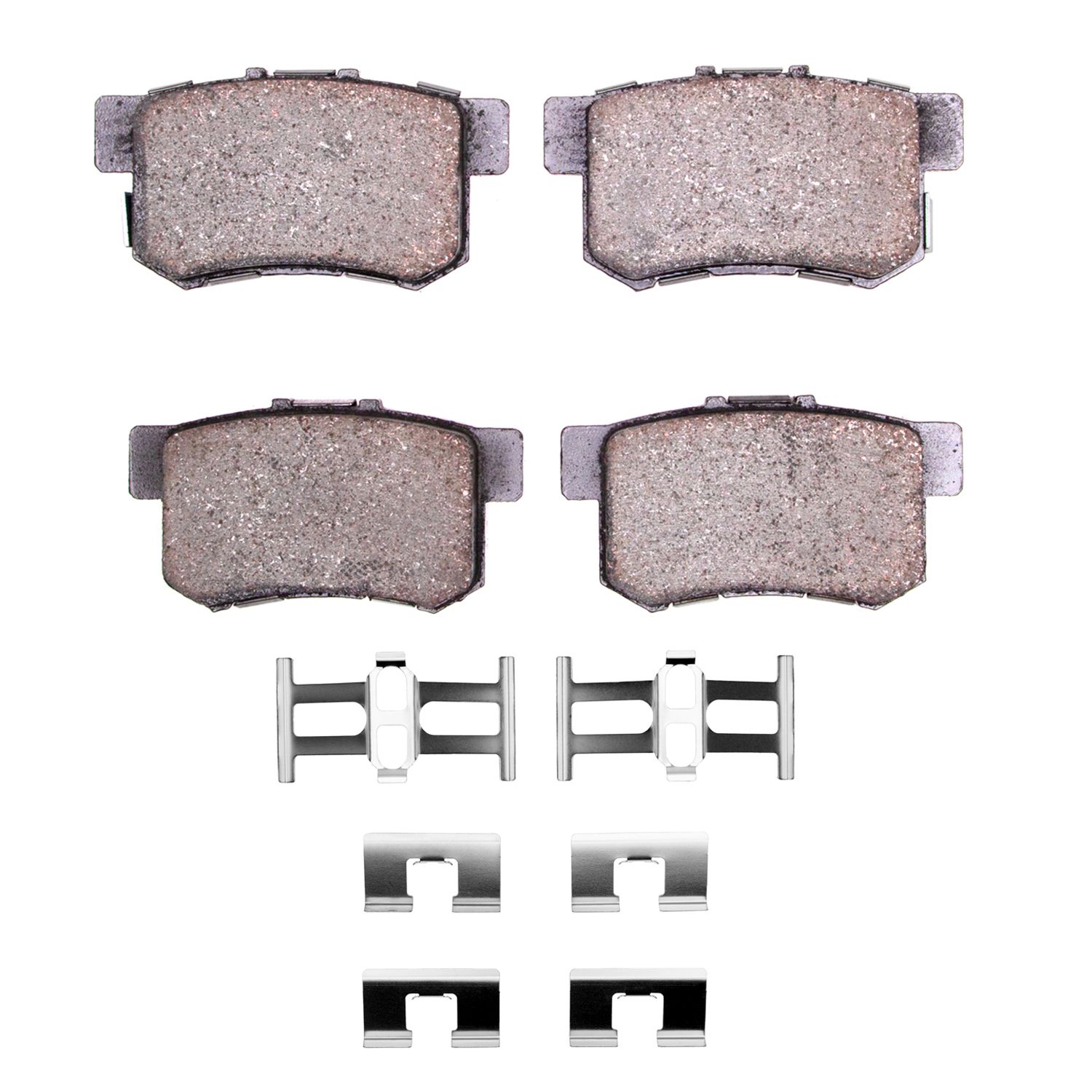 DFC HybriDynamic Brake Pads Hrdwr Kit Dynamic Friction Company 692-4000-1086-01