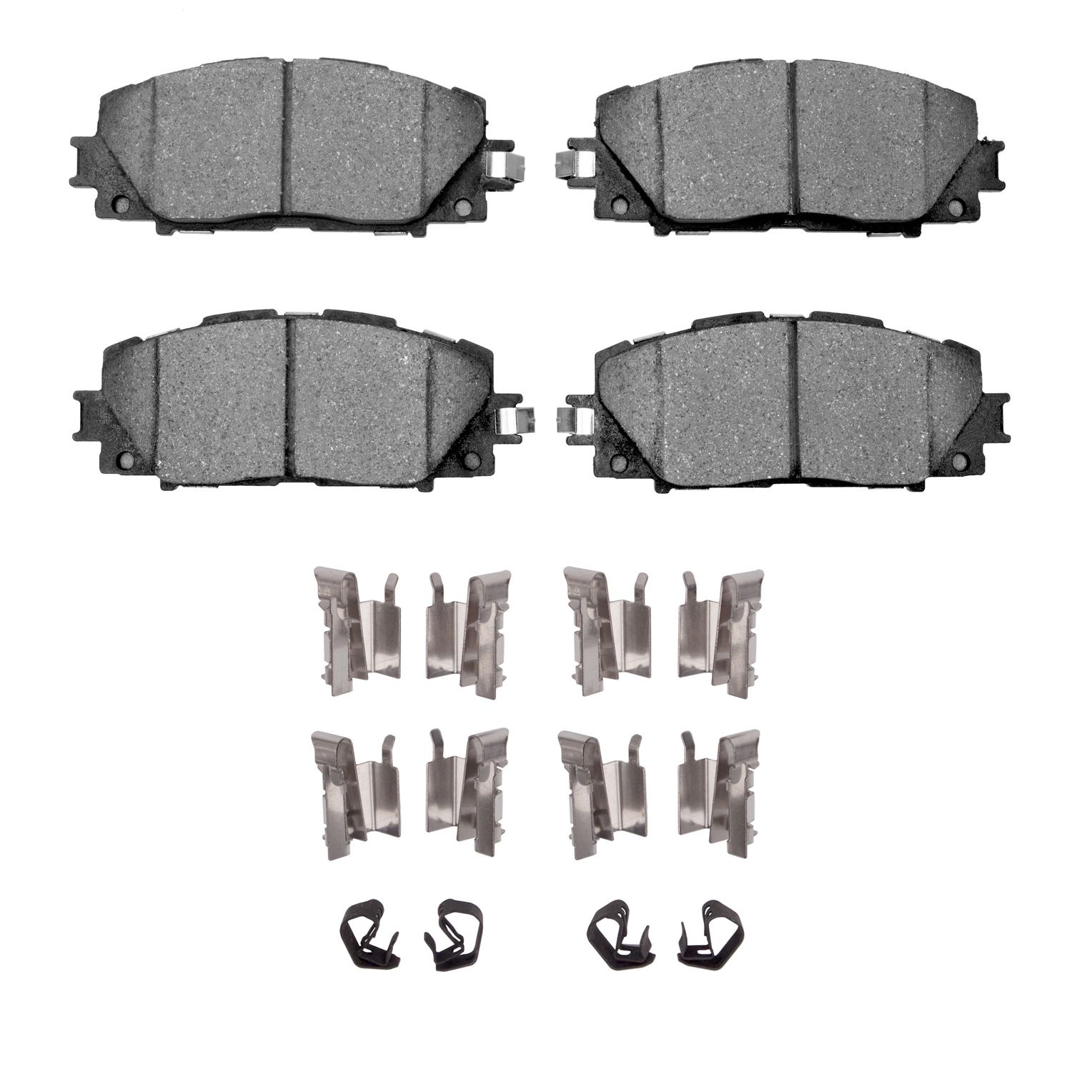 DFC HybriDynamic Brake Pads Hrdwr Kit Dynamic Friction Company 692-4000-1184-11