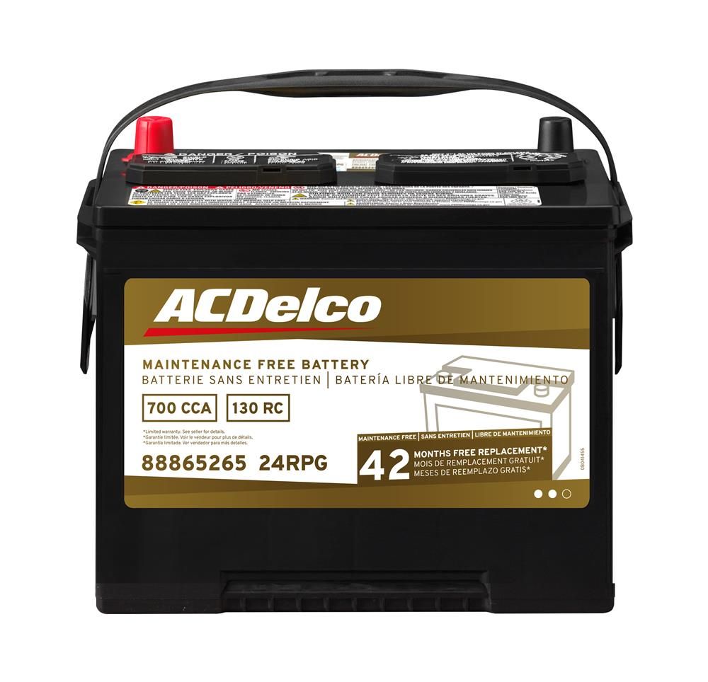 ACDelco 24RPG for SCION XA 2011 L4 2.4L 2362cc | 1-800-Battery
