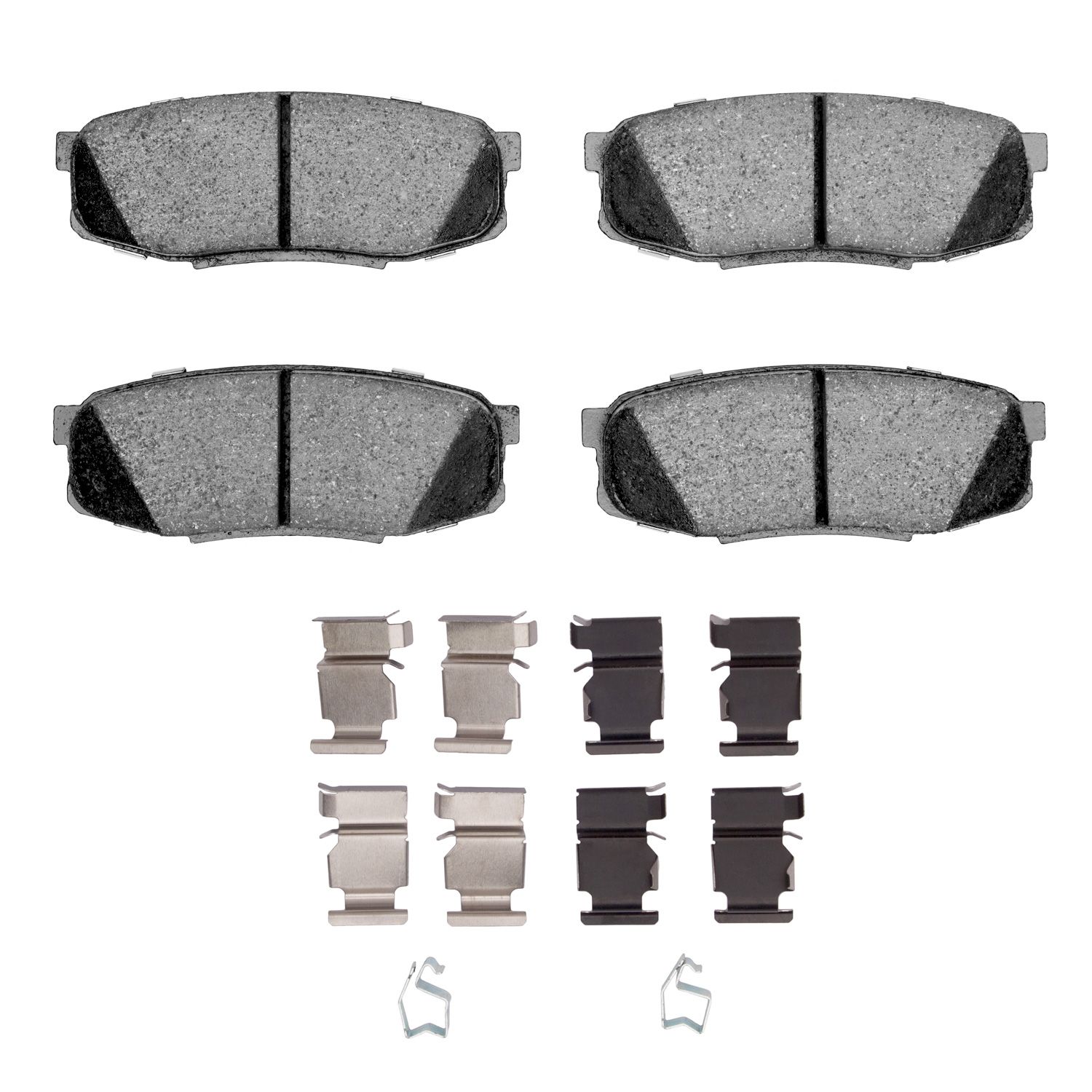 DFC HybriDynamic Brake Pads Hrdwr Kit Dynamic Friction Company 692-4000-1304-01