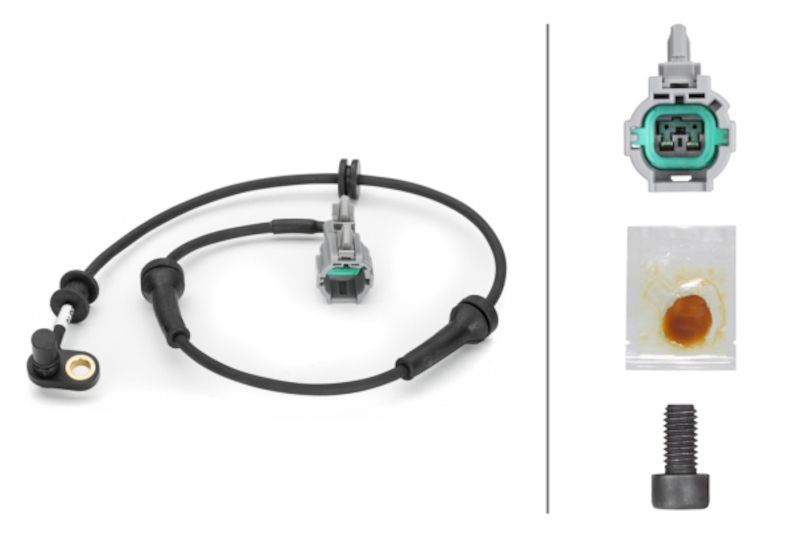 ABS Wheel Speed Sensor Hella 86-230040651