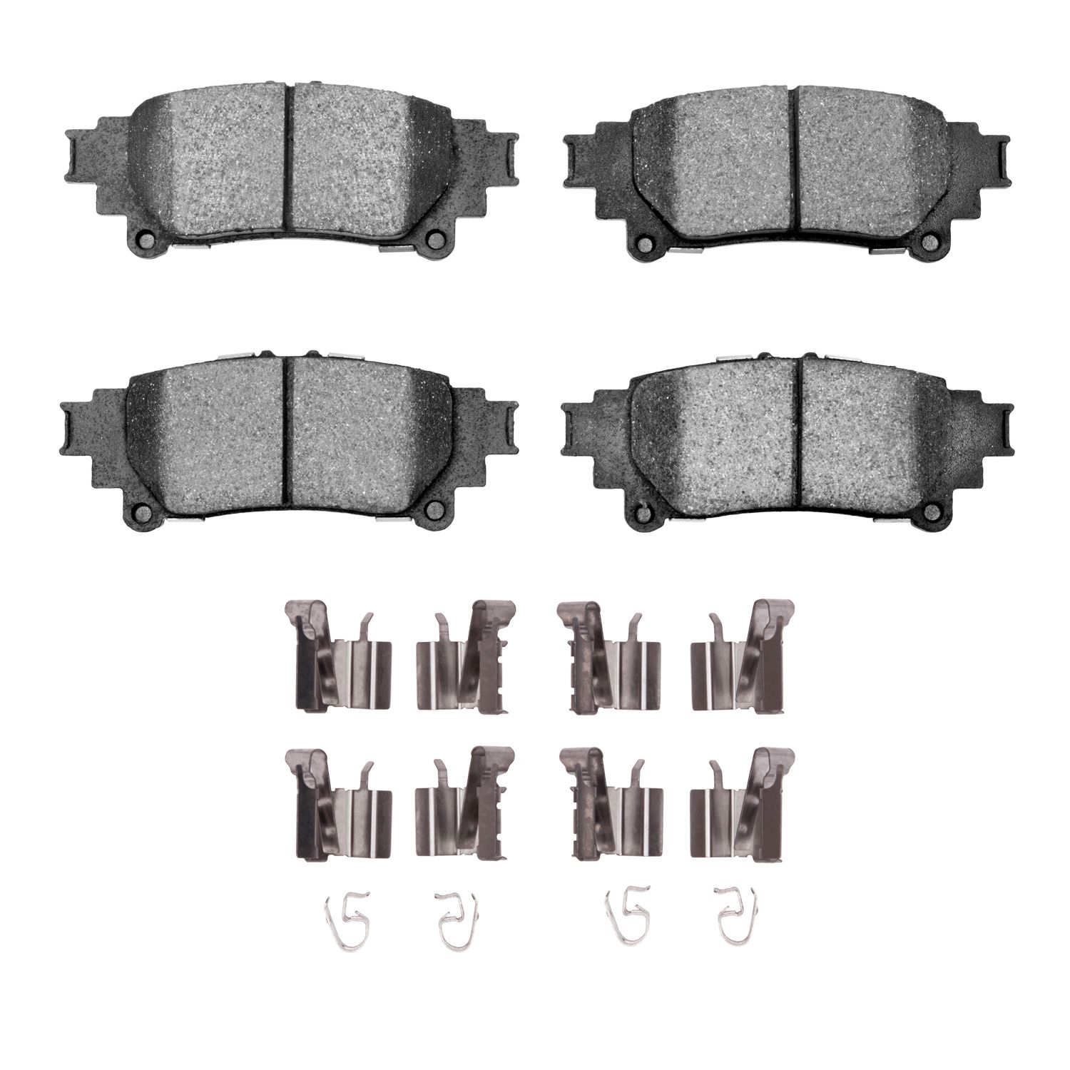 DFC HybriDynamic Brake Pads Hrdwr Kit Dynamic Friction Company 692-4000-1391-01