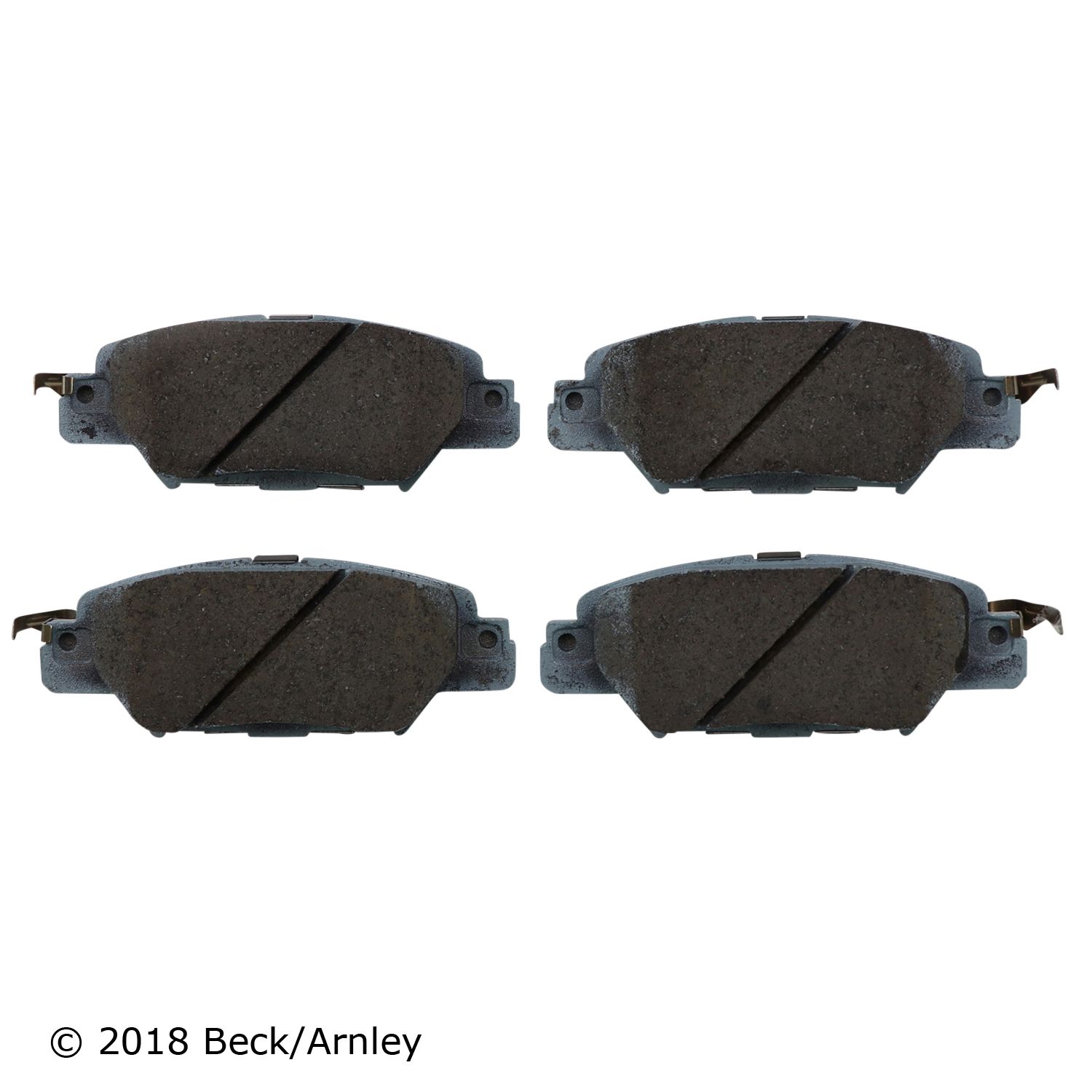 PREMIUM ASM BRAKE PADS Beck/Arnley 517-085-2082