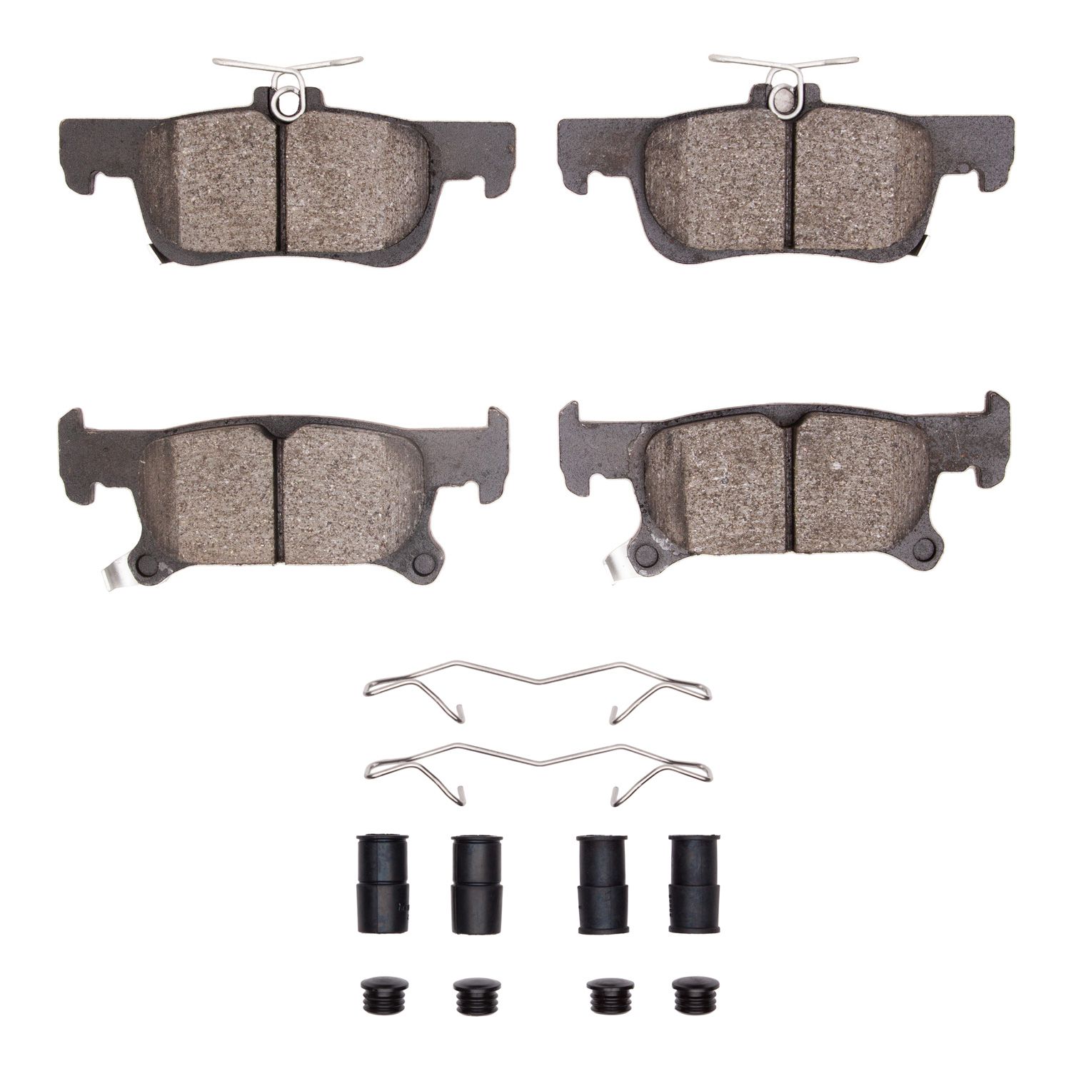 DFC HybriDynamic Brake Pads Hrdwr Kit Dynamic Friction Company 692-4000-2025-01