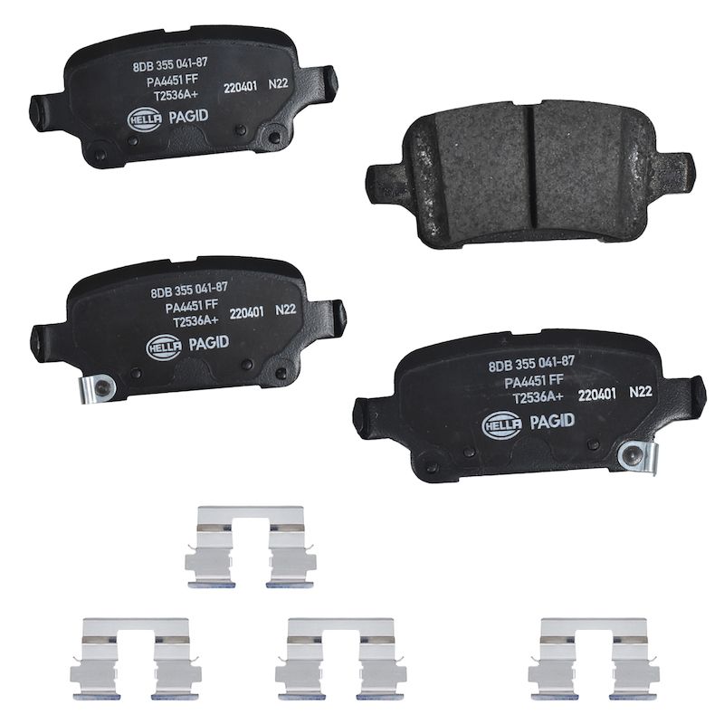 Disc Brake Pad Set Hella Pagid 676-355041871