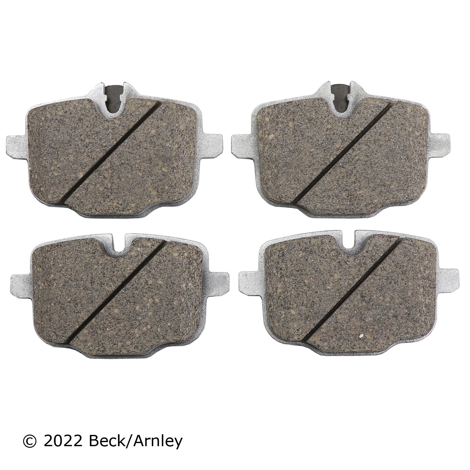 PREMIUM ASM BRAKE PADS Beck/Arnley 517-085-1985