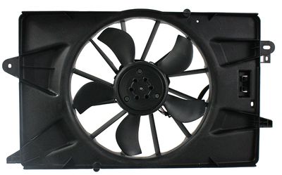 Agility Autoparts 6010394 Dual Radiator and Condenser Fan Assembly