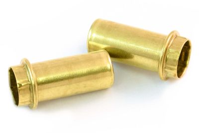 Brass Push-In Tube Support, 1/2", Carton Pack