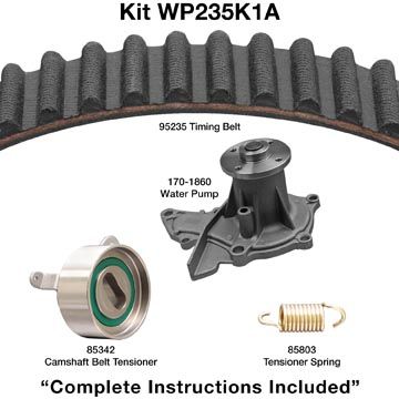 Dayco WP235K1A Engine Timing Belt Kit with Water Pump