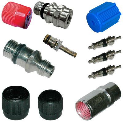 Four Seasons 26776 A/C System Valve Core and Cap Kit