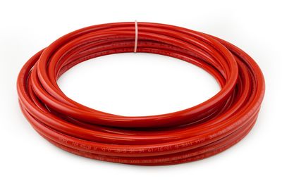 5/8" Nylon Tubing, Red, 50ft