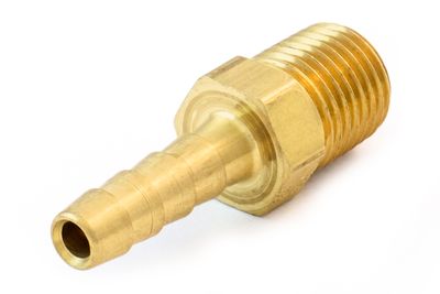 Hose Barb to Male Pipe Fitting, 3/16"x1/8"