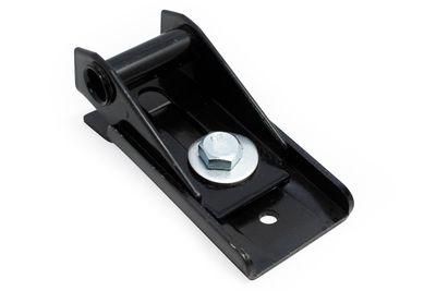 Top Fixture Bracket Assembly for 1" Rollers, Black E-Coat