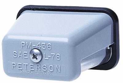 Peterson 400 License Plate Light