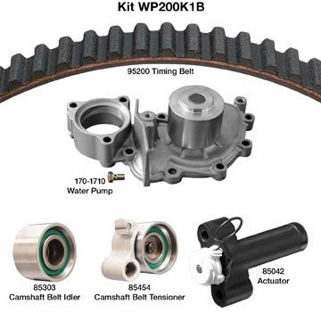 Dayco WP200K1B Engine Timing Belt Kit with Water Pump