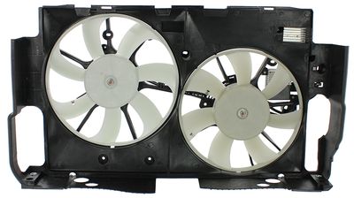 APDI 6010354 Dual Radiator and Condenser Fan Assembly
