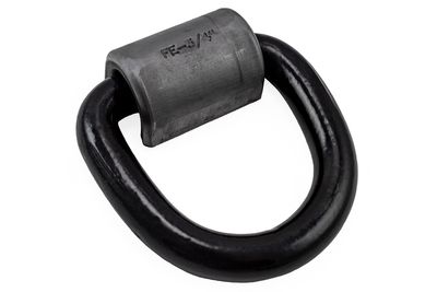 Tie Down D-Ring with Cast Weld-on Clip, 3/4", 3" x 3" I.D.
