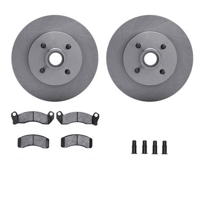 Dynamic Friction Company 6312-54070 Disc Brake Pad and Rotor / Drum Brake Shoe and Drum Kit