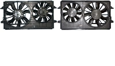 APDI 6016125 Dual Radiator and Condenser Fan Assembly