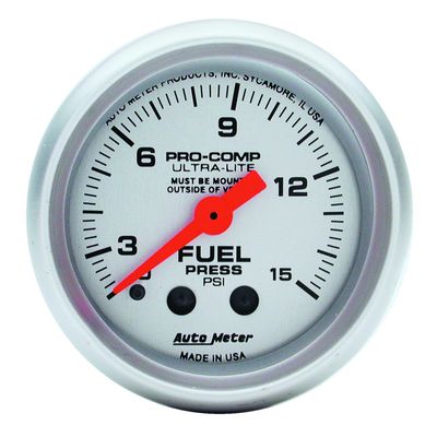AutoMeter 4313 Fuel Pressure Gauge