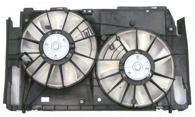 APDI 6034144 Dual Radiator and Condenser Fan Assembly