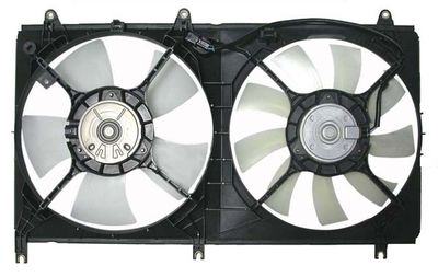 Agility Autoparts 6026111 Dual Radiator and Condenser Fan Assembly