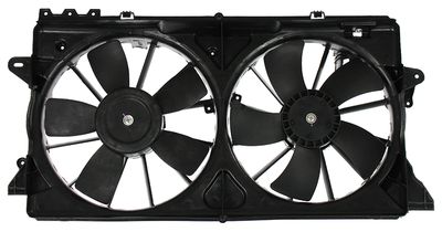 Agility Autoparts 6010328 Dual Radiator and Condenser Fan Assembly