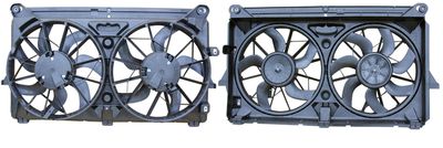 APDI 6016155 Dual Radiator and Condenser Fan Assembly