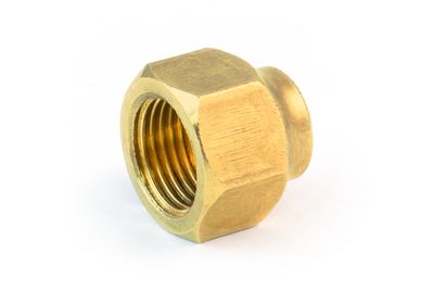 Forged Refrigeration Nut, Short, 3/8"x5/16"