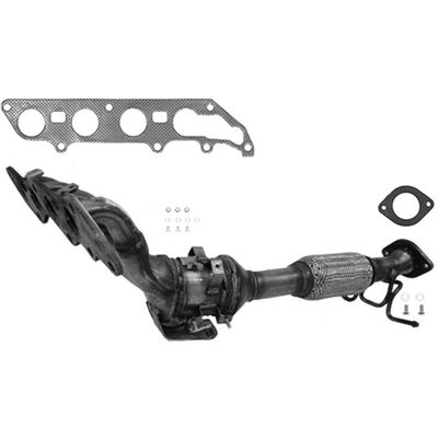 Eastern Catalytic 40908 Catalytic Converter with Integrated Exhaust Manifold