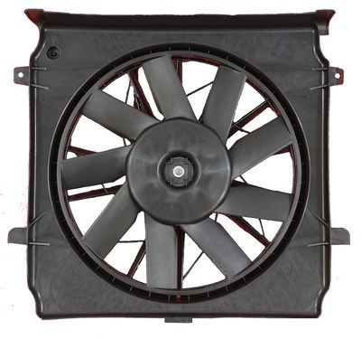 APDI 6010090 Dual Radiator and Condenser Fan Assembly