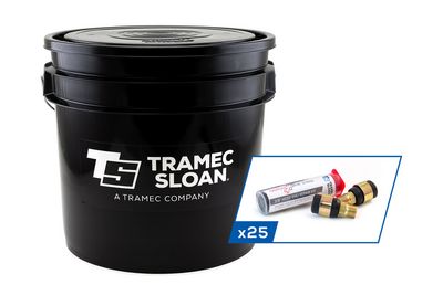 Quick-Fix Kit, For 3/8" Hose with 3/8" Fittings, Classic Tube, Retail Bucket of 25