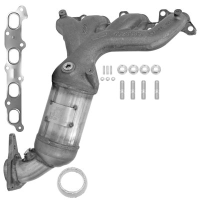Eastern Catalytic 50487 Catalytic Converter with Integrated Exhaust Manifold
