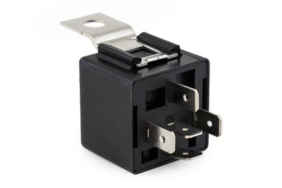 Dual Relay Kit, Heavy Duty, 12 Voltage, 40 AMP Rating, 5 Terminal, Mounting Tab