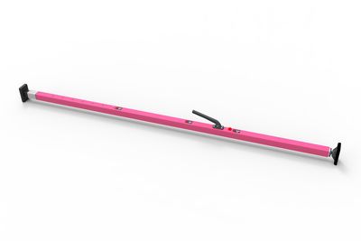 SL-30 Cargo Bar, 84"-114", Articulating and Fixed Feet, Pink