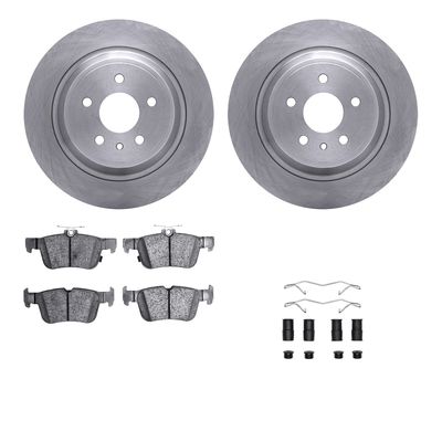 Dynamic Friction Company 6312-54221 Disc Brake Pad and Rotor / Drum Brake Shoe and Drum Kit