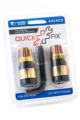 Quick-Fix Hose Repair Kit, 1/2", Bulk, Loose